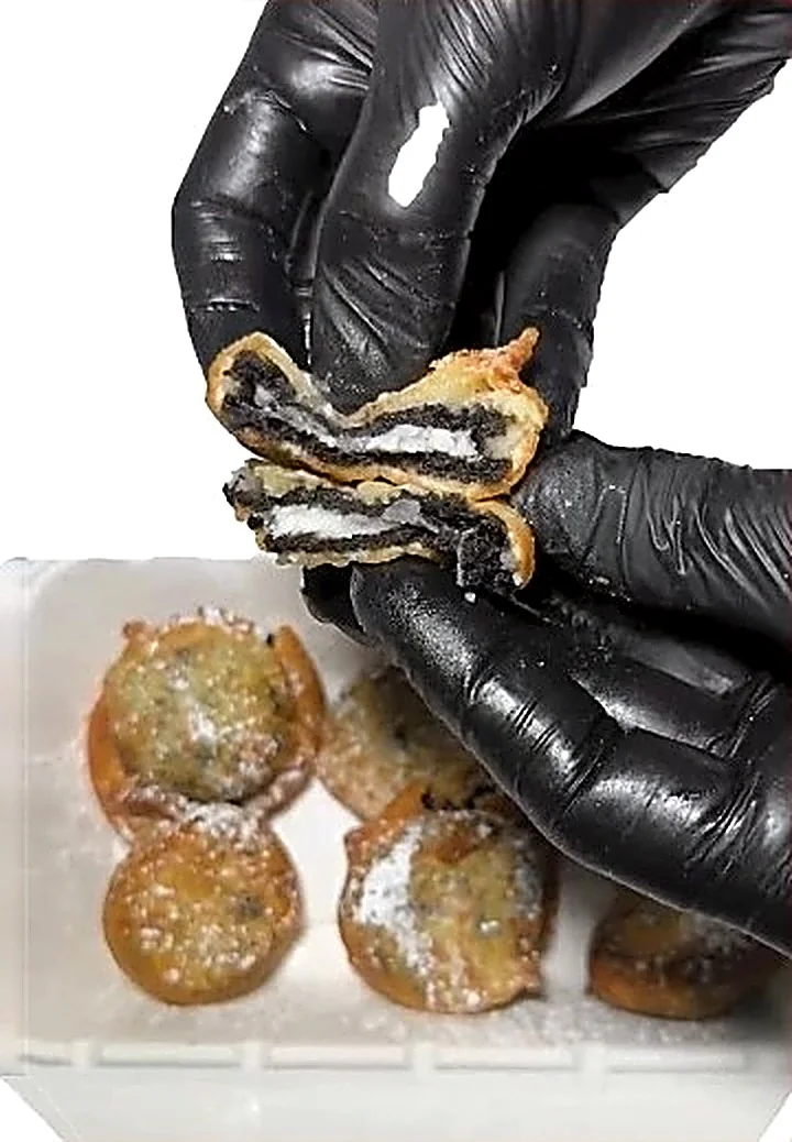Deep fried Oreos